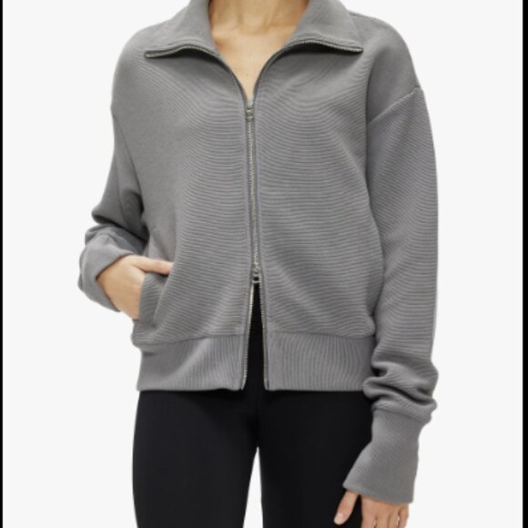 Varley Black Bomber Jacket - Picture 3 of 3